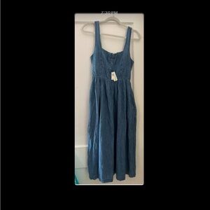 Aerie Light Blue Denim dress